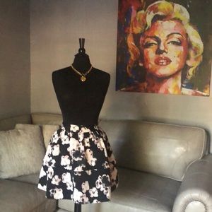 Brand New Express Floral Skirt